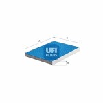 UFI  Filter,salongiõhk ARGENTIUM 34.467.00