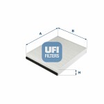 UFI  Filter,  cabin air 53.320.00
