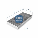 UFI  Filter, kupéventilation 54.100.00