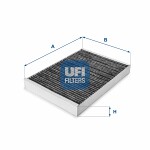 UFI  Фильтр, воздух во внутренном пространстве 54.101.00