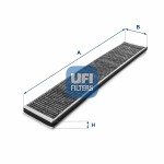 UFI  Filter, salongiõhk 54.121.00