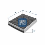 UFI  Filter, salongiõhk 54.218.00