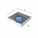 UFI  Filtrs,  Salona telpas gaiss 54.223.00