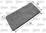  Filter,  cabin air VALEO PROTECT 698776
