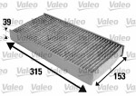  Filter,  cabin air VALEO PROTECT 698884