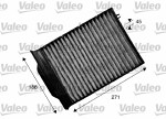  Filter,  cabin air VALEO PROTECT 715539