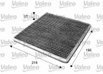  Filter,  cabin air VALEO PROTECT 715650