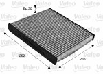  Filter,  cabin air VALEO PROTECT 715720