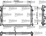 VALEO  Radiator,  engine cooling 735556