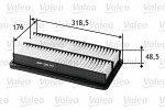 VALEO  Air Filter 585147