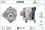  Generaator VALEO ORIGINS NEW O.E. TECHNOLOGY 14V 439545
