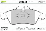 VALEO  Brake Pad Set,  disc brake FIRST 301044