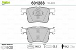 VALEO  Brake Pad Set,  disc brake 601288