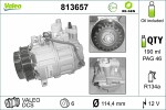  Compressor,  air conditioning VALEO RE-GEN REMANUFACTURED 12V 813657