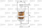 VALEO  Fuel Filter 587013