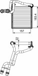 VALEO Heat Exchanger,  interior heating 811536
