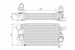 VALEO  Kompressoriõhu radiaator 818399