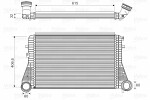 VALEO  Kompressoriõhu radiaator 818795
