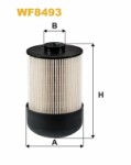 WIX FILTERS  Polttoainesuodatin WF8493