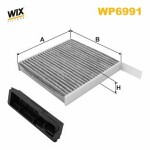 WIX FILTERS  Filter,  cabin air WP6991