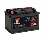 YUASA  Käivitusaku YBX3000 SMF Batteries 12V 680A 76Ah YBX3086