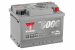 YUASA  Starter Battery YBX5000 Silver High Performance SMF Batteries 12V 640A 60Ah YBX5075