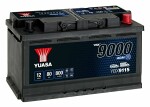 YUASA  Стартерная аккумуляторная батарея YBX9000 AGM Start Stop Plus Batteries 12V 800A 80Ач YBX9115