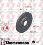ZIMMERMANN  Тормозной диск SPORT Z 100.1233.52