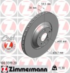ZIMMERMANN  Тормозной диск COAT Z 100.3319.20