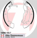 ZIMMERMANN  Комплект тормозных колодок 10990.103.7