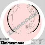 ZIMMERMANN  Brake Shoe Set 10990.157.0