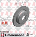 ZIMMERMANN  Тормозной диск COAT Z 150.2902.20