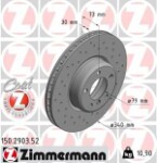 ZIMMERMANN  Brake Disc SPORT BRAKE DISC Z 150.2903.52