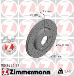 ZIMMERMANN  Brake Disc SPORT BRAKE DISC Z 150.3444.52