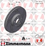 ZIMMERMANN  Brake Disc BLACK Z 150.3479.55