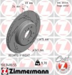 ZIMMERMANN  Brake Disc BLACK Z 150.3480.55