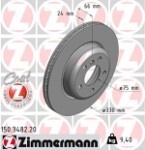 ZIMMERMANN  Brake Disc COAT Z 150.3482.20