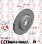 ZIMMERMANN  Тормозной диск FORMULA F 150.3482.32
