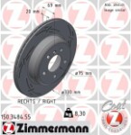 ZIMMERMANN  Brake Disc BLACK Z 150.3484.55