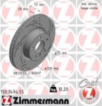 ZIMMERMANN  Brake Disc BLACK Z 150.3494.55