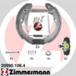 ZIMMERMANN  Piduriklotside komplekt KIT Z 20990.108.4