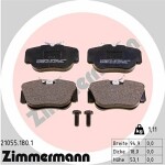 ZIMMERMANN  Комплект тормозных колодок,  дисковый тормоз 21055.180.1