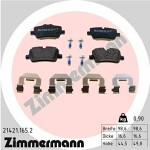 ZIMMERMANN  Brake Pad Set,  disc brake 21421.165.2