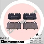 ZIMMERMANN  Brake Pad Set,  disc brake 21471.175.1