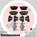 ZIMMERMANN  Brake Pad Set,  disc brake 21553.140.1