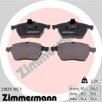 ZIMMERMANN  Brake Pad Set,  disc brake 21829.195.1