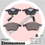 ZIMMERMANN  Комплект тормозных колодок,  дисковый тормоз 21938.200.1