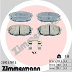 ZIMMERMANN  Brake Pad Set,  disc brake 22052.180.2