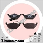 ZIMMERMANN  Brake Pad Set,  disc brake 23131.195.1