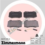 ZIMMERMANN  Комплект тормозных колодок,  дисковый тормоз 23271.175.2